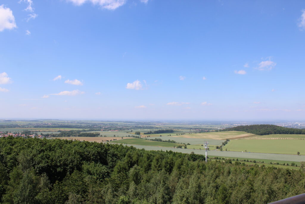 Rozhledna Vysoká - výhled
