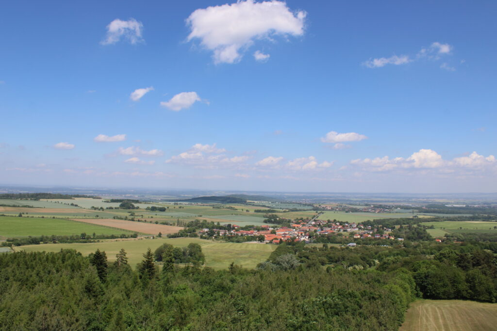 Rozhledna Vysoká - výhled